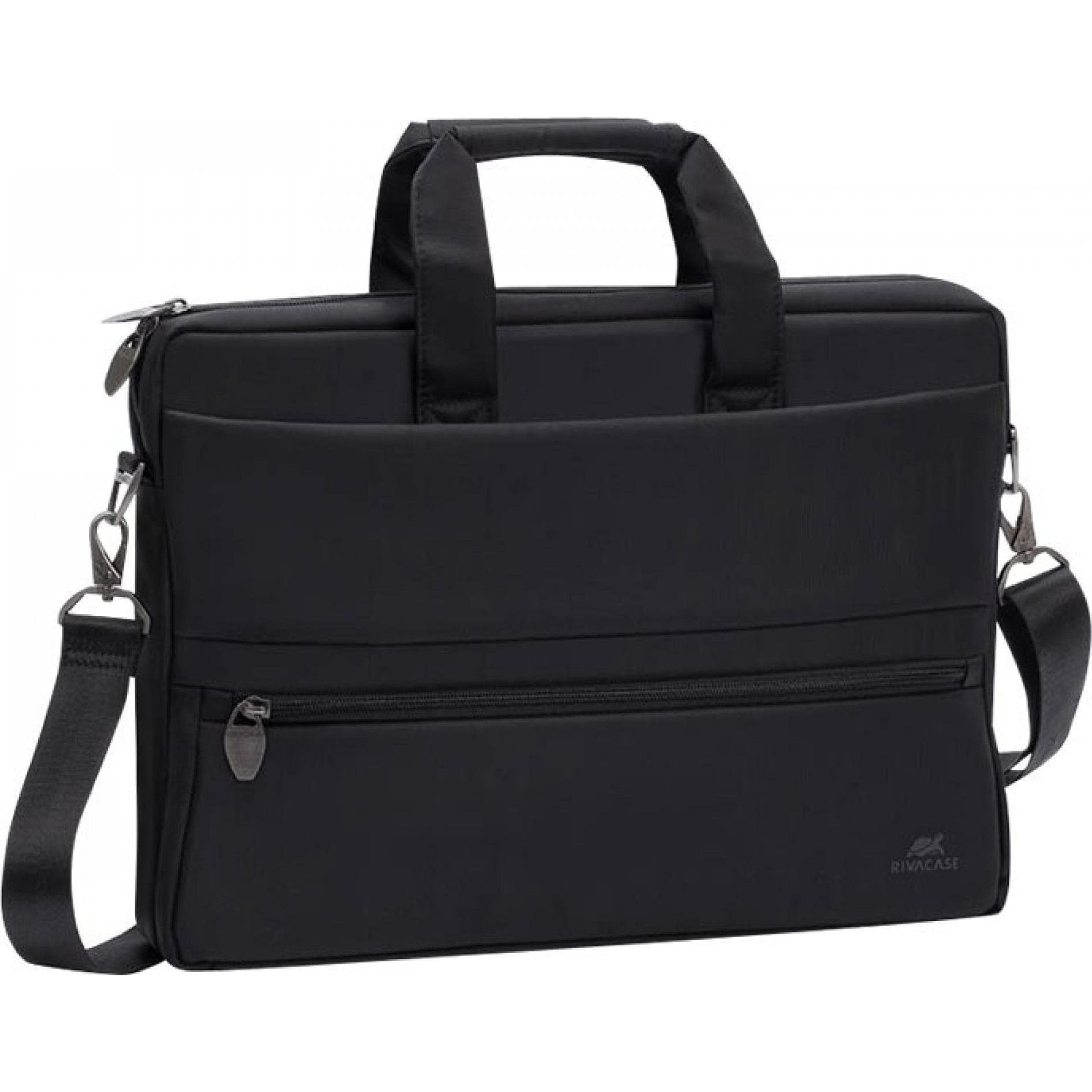Rivacase Borsa per notebook da 15,6". (15.60", Universale), Borsa per Notebook, Nero