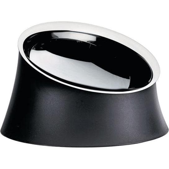 Alessi Ciotola per cani WOWL 0,5 litri (50 cl), Ciotola mangime + Dosatore