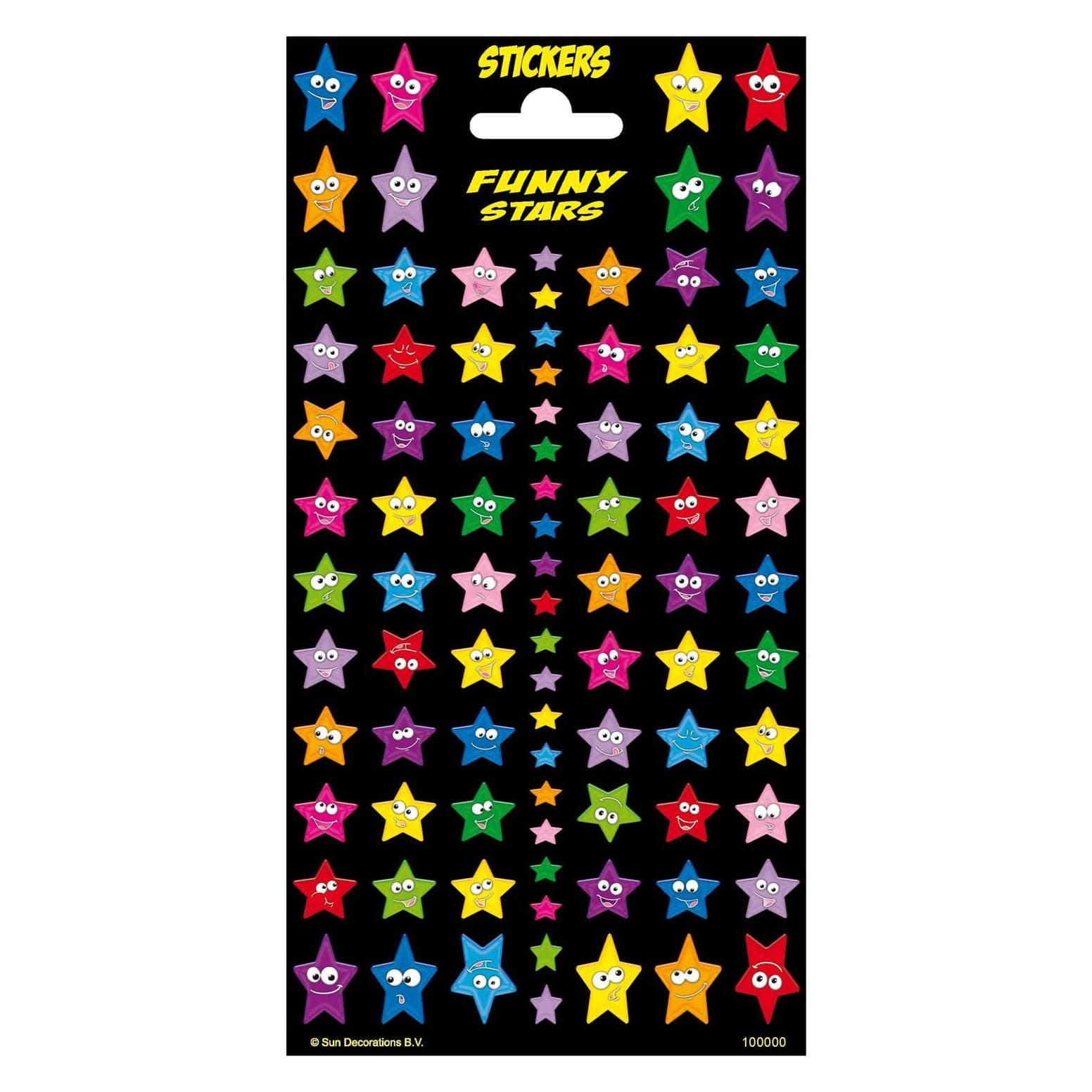NoName, Sticker, Aufkleber Funkeln - Stern