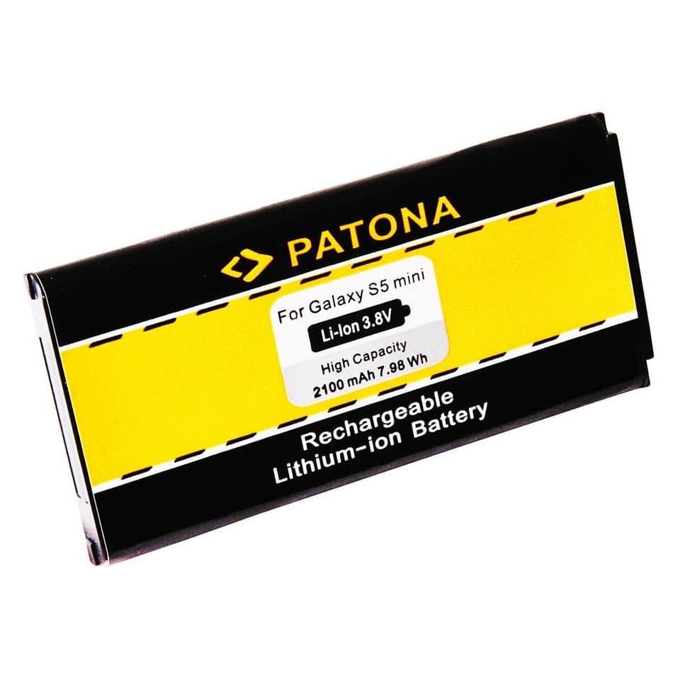 Patona EB-BG8000BBE (Accumulatore di carica elettrica), Pezzi di ricambio per dispositivi mobili, Giallo, Nero