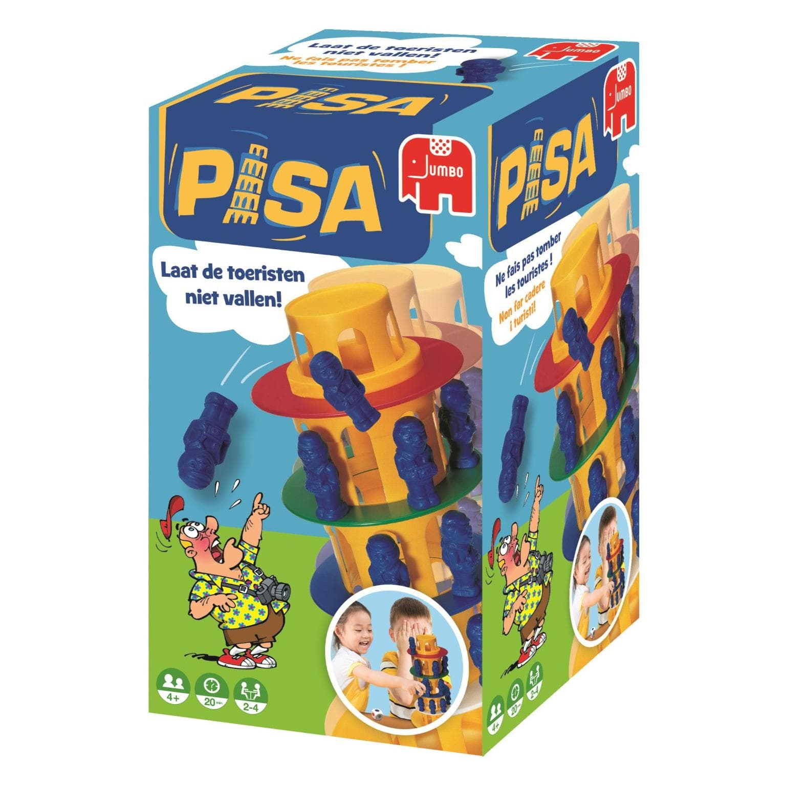 Jumbo Pisa (Francese, Italiano, Olandese, Portoghese, Spagnolo, 2 - 4 Giocatori)