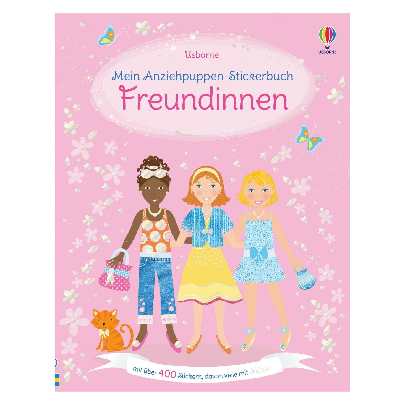 Usborne Publishing, Sticker, Il mio libro di adesivi per bambole da vestire: Girlfriends (400 Adesivo)
