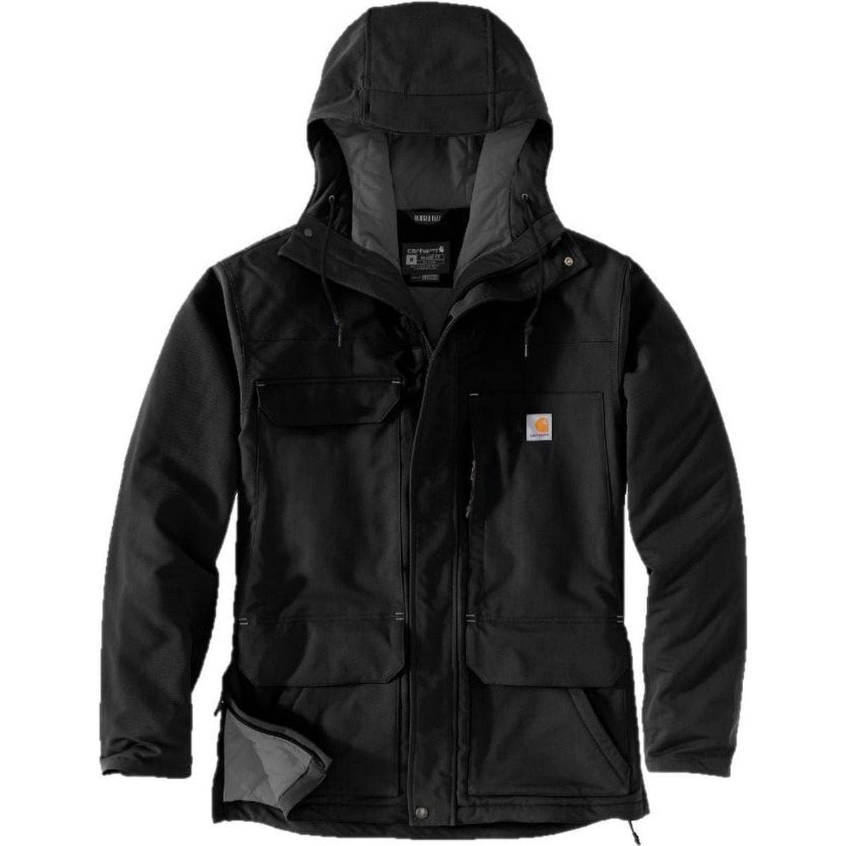 Carhartt, Pantaloni da lavoro, Super Dux, cappotto da lavoro nero taglia S (S)
