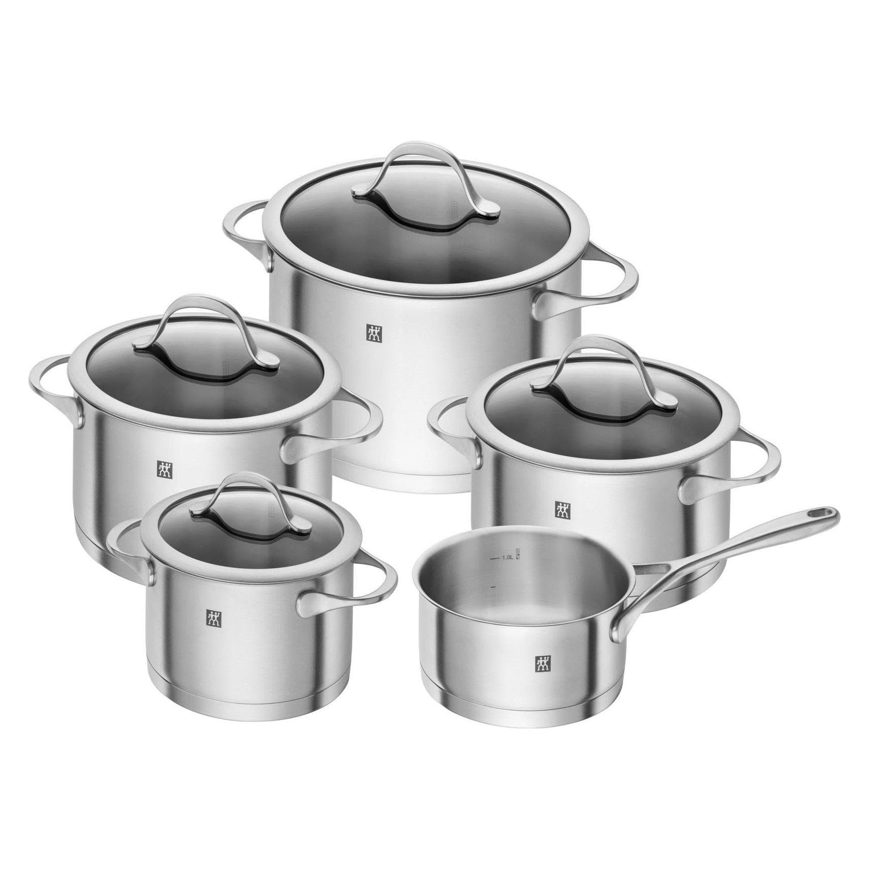Zwilling Essenza, Padella + Pentola, Argento