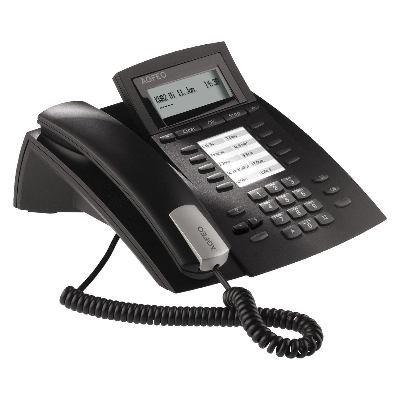 Agfeo ST 22 nero, Telefono, Nero