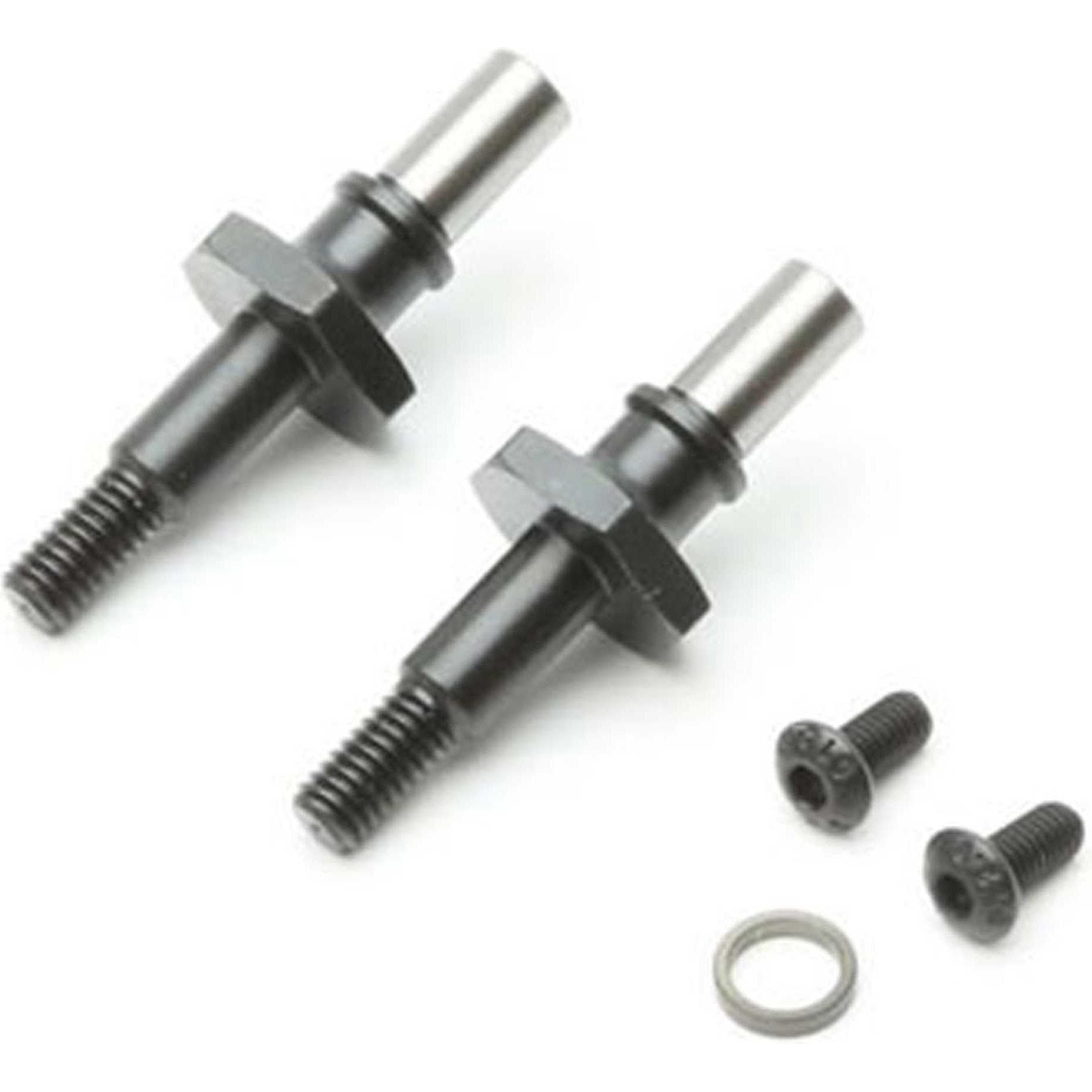 Team Losi Racing Set di assi anteriori, 12mm Hex: 22T 3.0