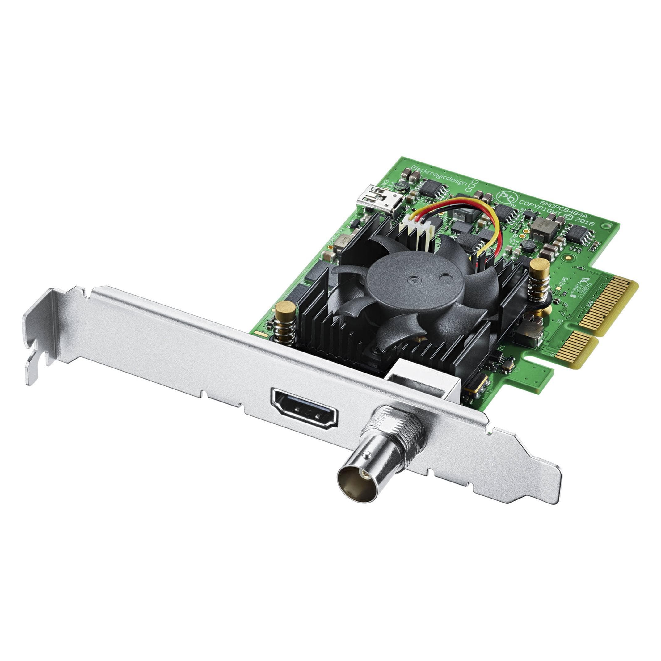 Blackmagic DeckLink 4K Mini monitor, Monitor video, Verde, Grigio