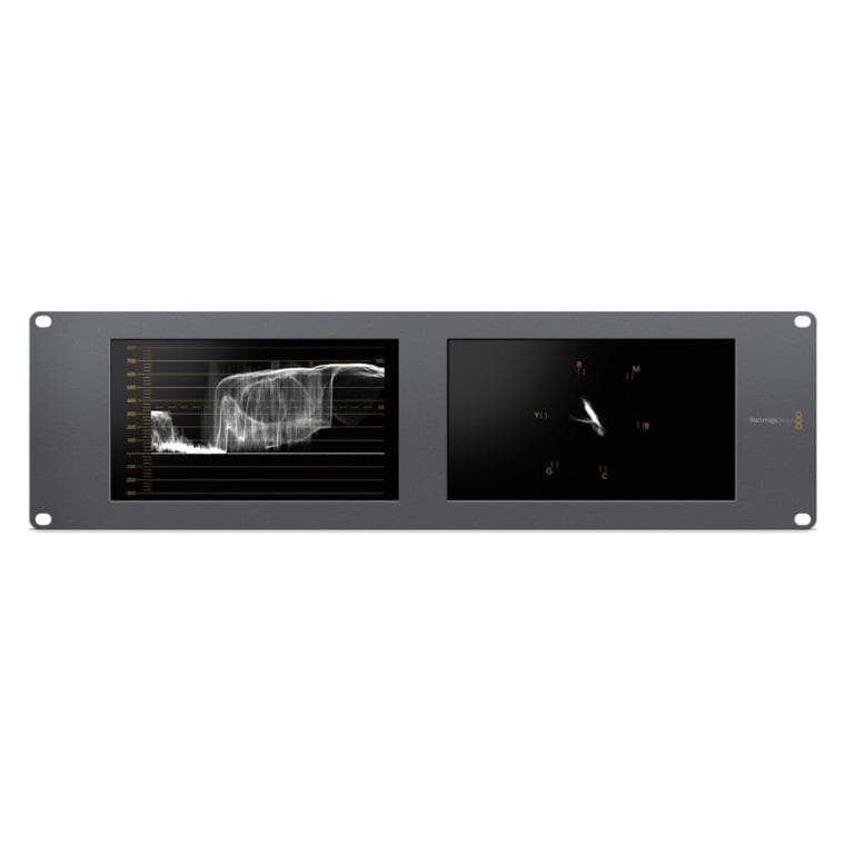 Blackmagic SmartScope Duo 4K 2 (8", SVGA), Monitor video, Grigio