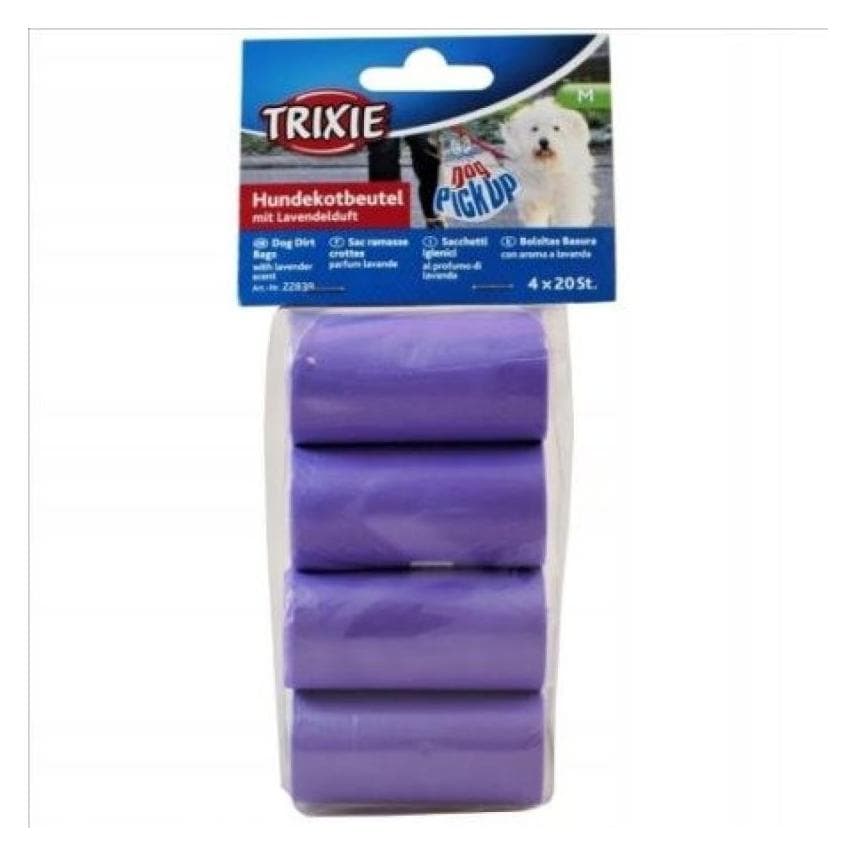 Trixie Sacchetto per rifiuti di cane profumo di lavanda M (Cane), Cura del pelo e toelettatura