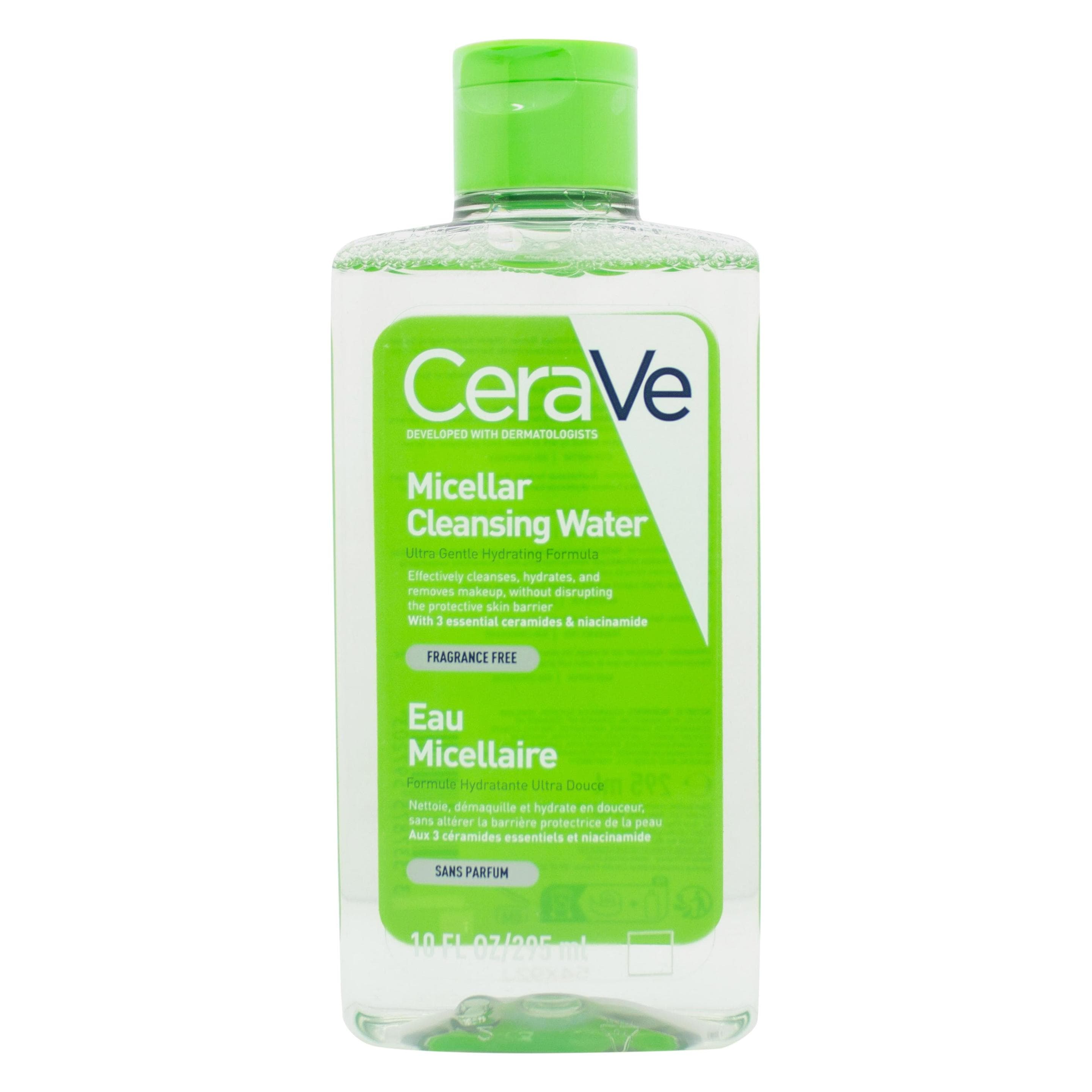 CeraVe, Pulizia viso, Micelle acqua detergente (Lozione detergente, 295 ml)