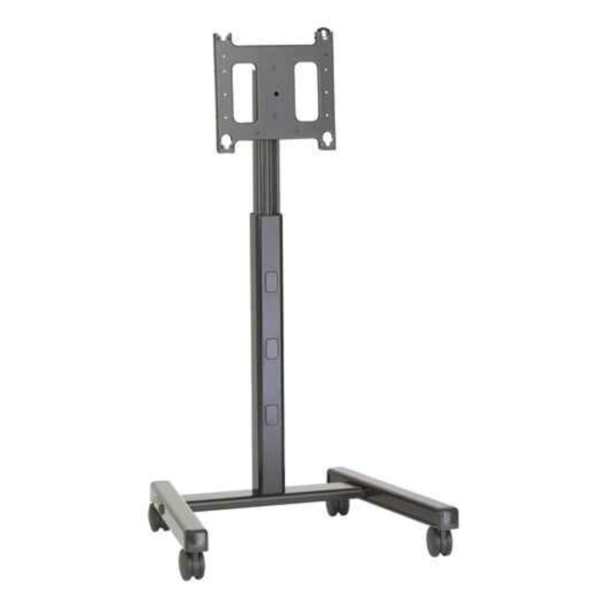 Chief Carrello mobile per grandi schermi piatti PFCUB - Set-up (interfaccia a forcella) (90 kg, 42" - 82"), Piedistallo TV, Nero