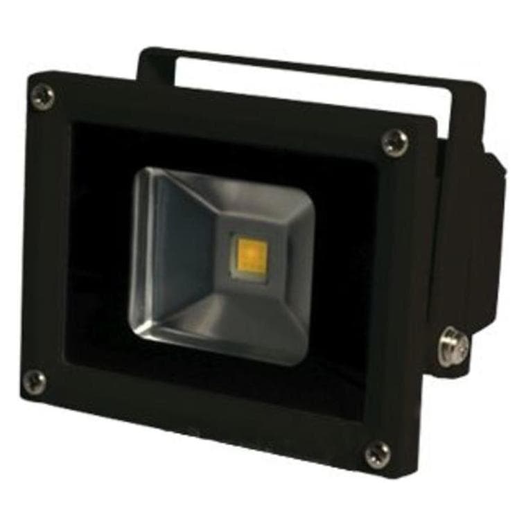 Synergy 21, Illuminazione da lavoro, LED Spot Faretto da costruzione per esterni 10W custodia nera blu V2 (900 lm)