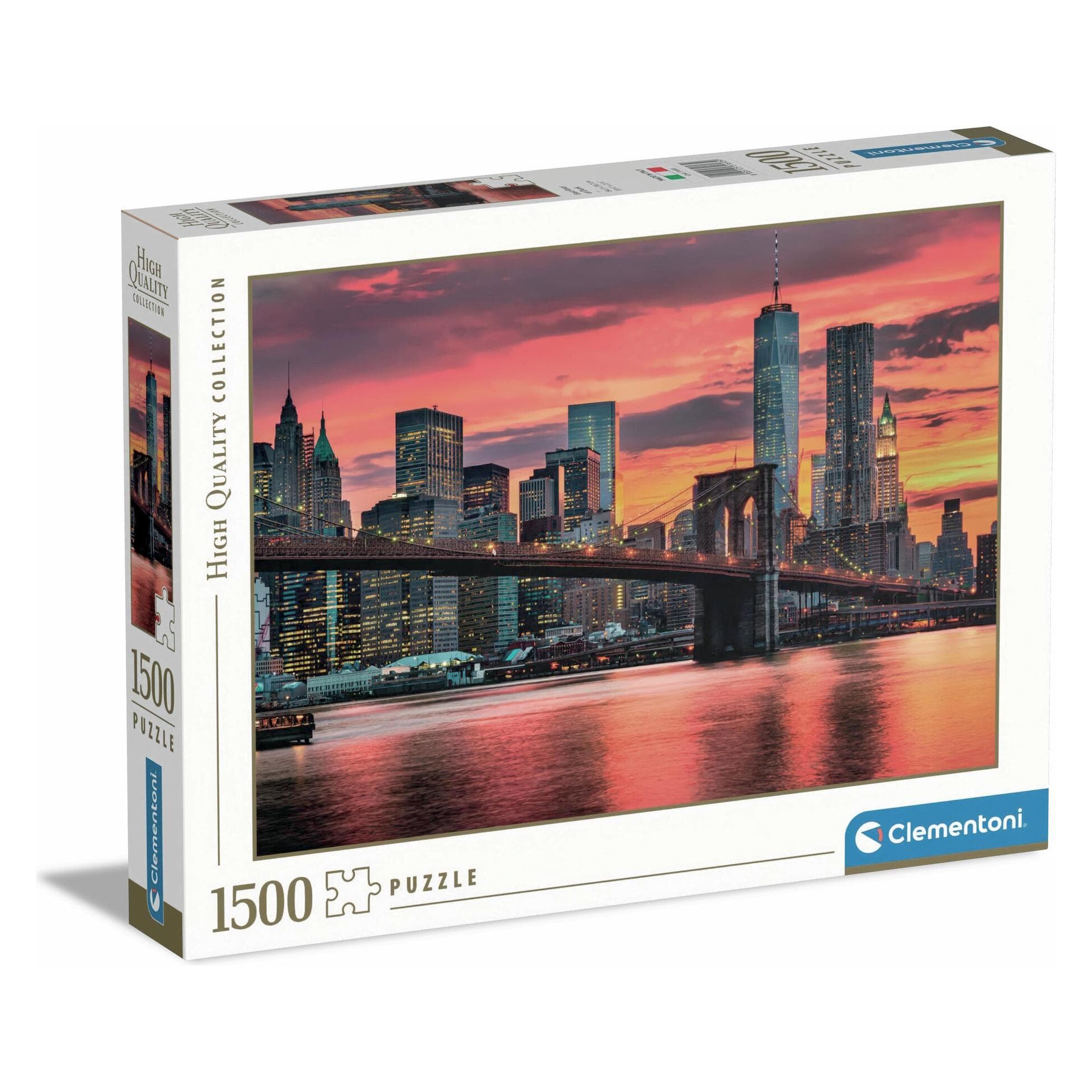 Clementoni Puzzle New York East River g (1500 pezzi)