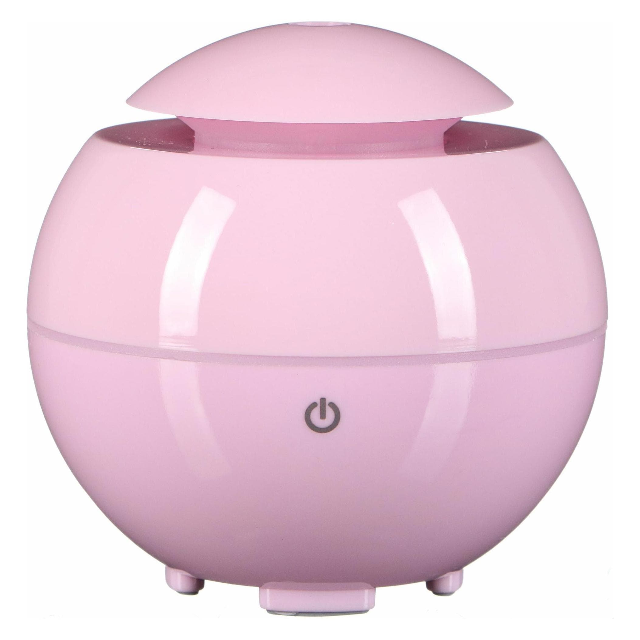 Sixtol, Diffusore di aromi elettrico, Diffusore di aromi Globe Pink Gloss 150ml (150 ml)