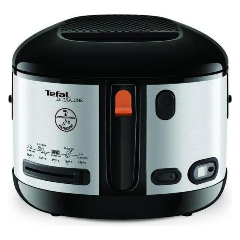 Tefal FF175D71, Friggitrice, Nero, Argento