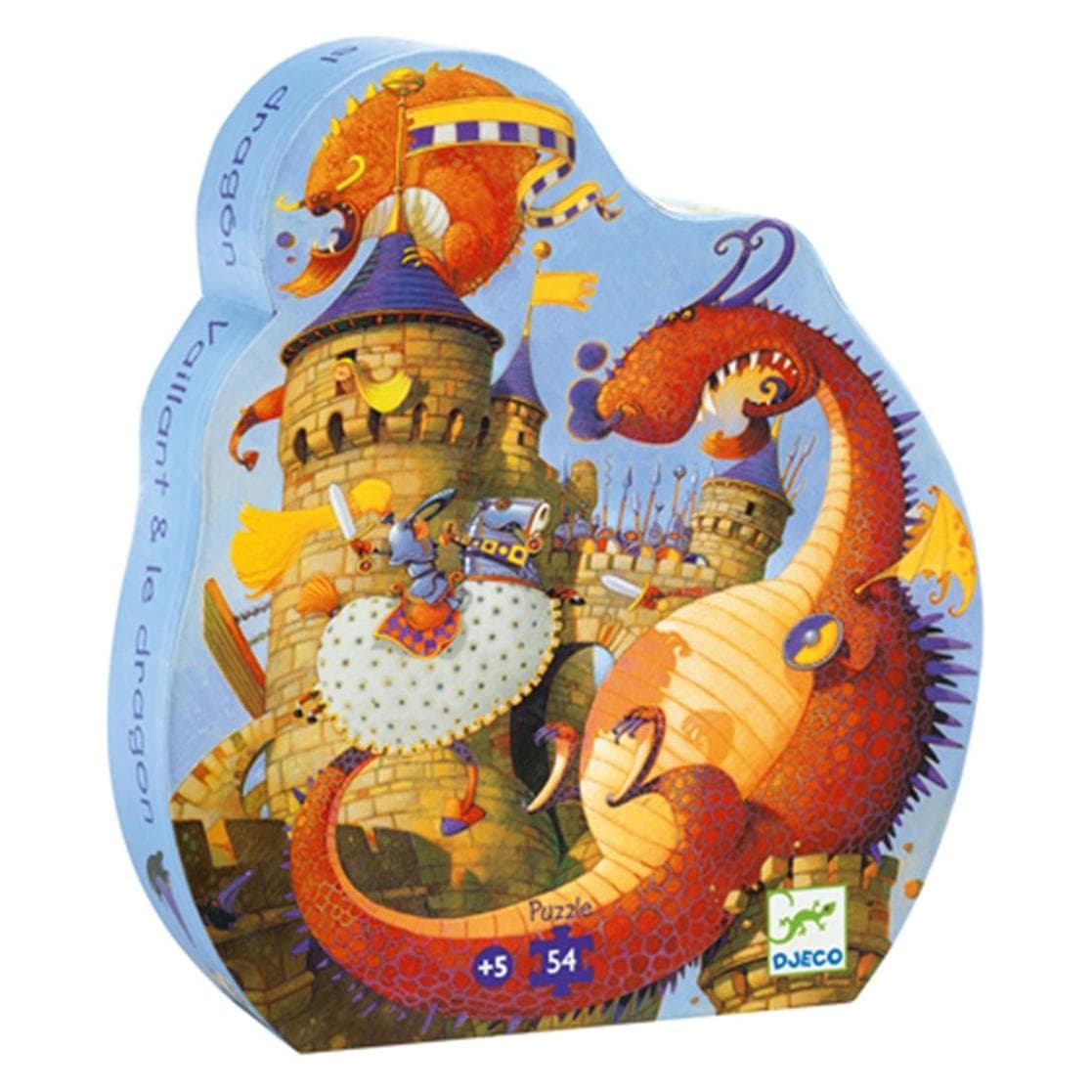 Djeco Puzzle Vaillant e il drago 54 pezzi (54 pezzi)