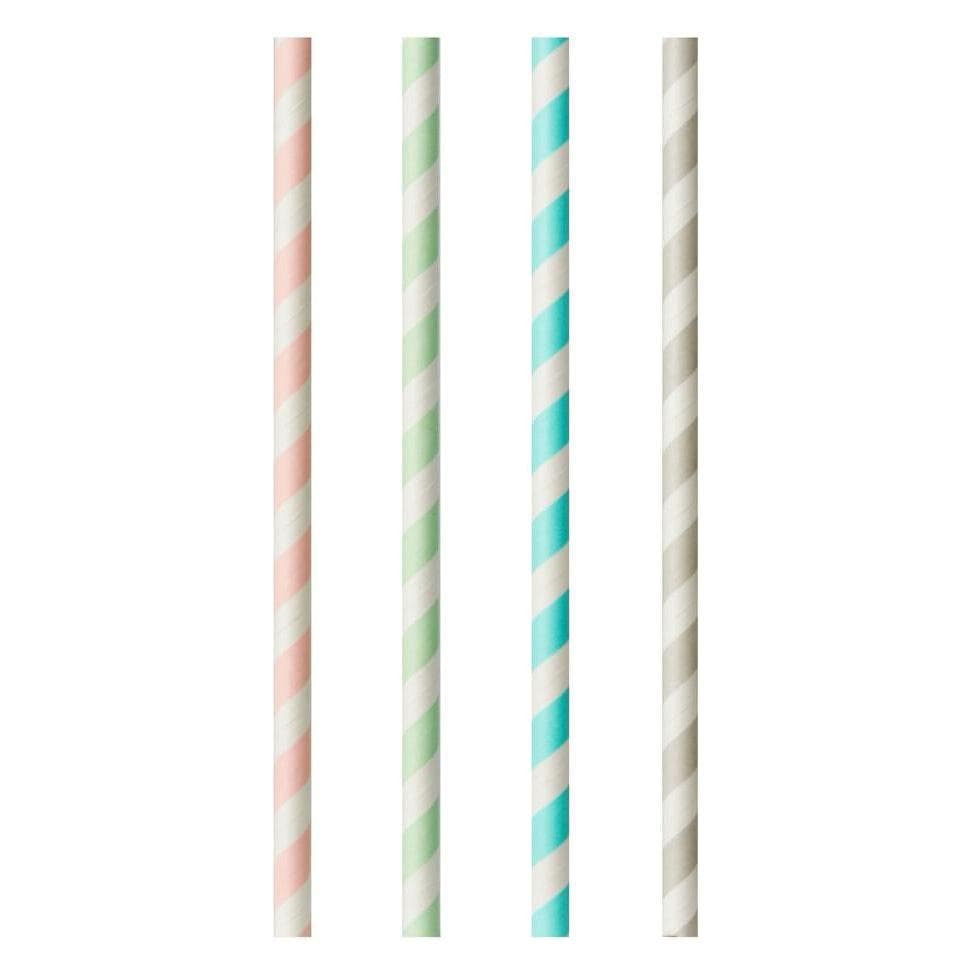 Papstar Stripes, Cannucce, Multicolore
