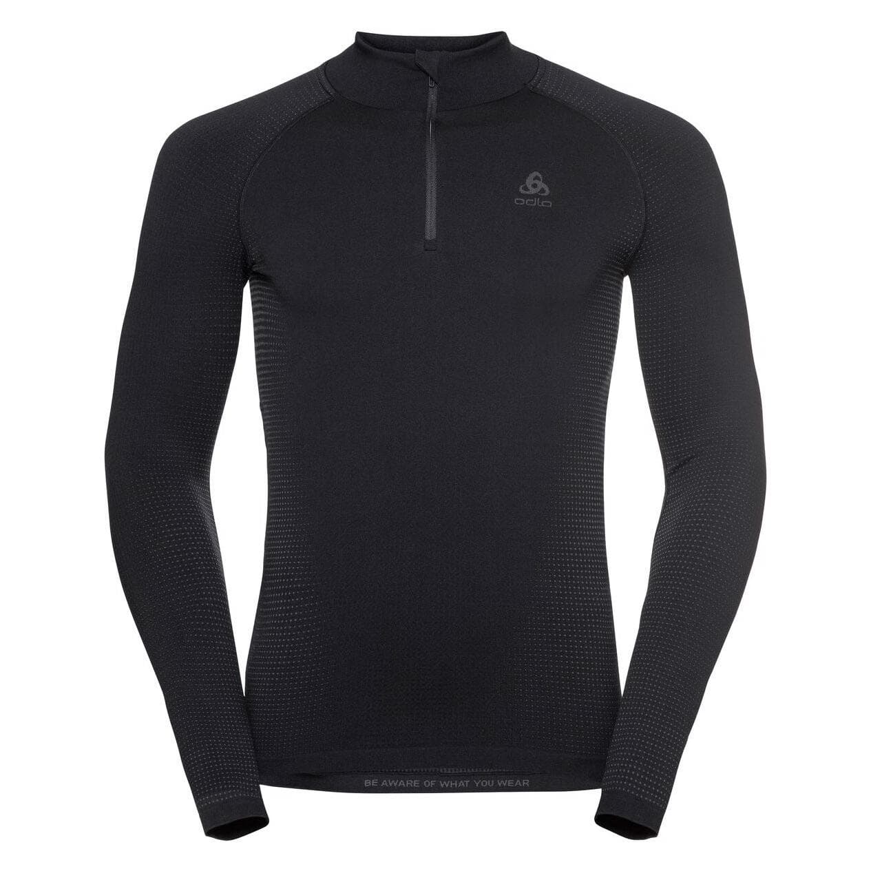 Odlo, Uomini, Maglia funzionale, Prestazioni calde (XXL), Nero, XXL