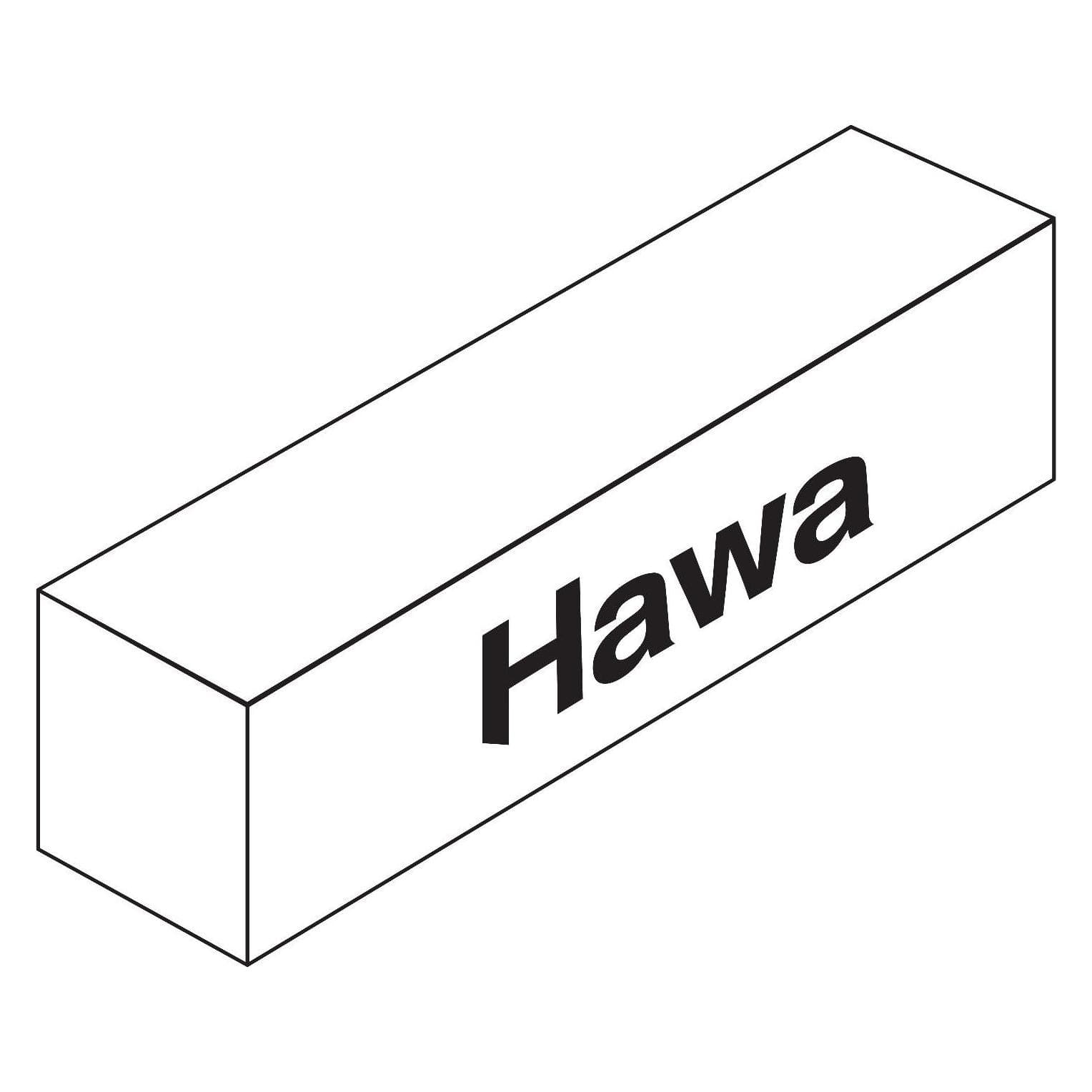 HAWA, Raccordo porte, Ferramenta per porte scorrevoli -DIVIDO 100 GRM