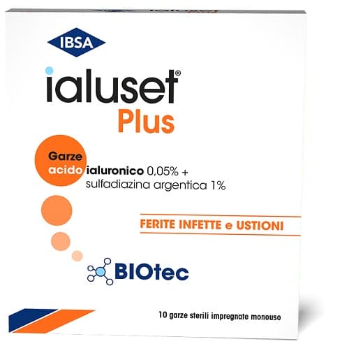 Ialuset plus garza 10x10 10pz