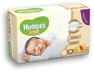 Huggies bebe' base 1 28pz 2-5k