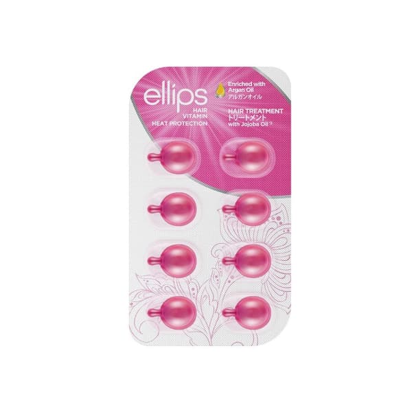 ELLIPS - Hair Vitamin Heat Protection - 8pezzi - Hair Treatment (Pink)