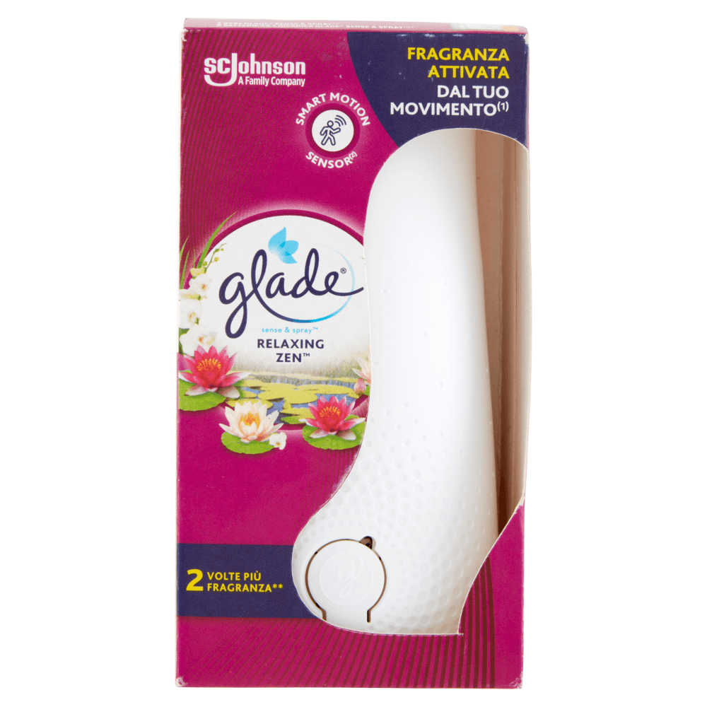Glade Sense & Spray Profumatore Ambiente Relaxing Zen 18 ml - -