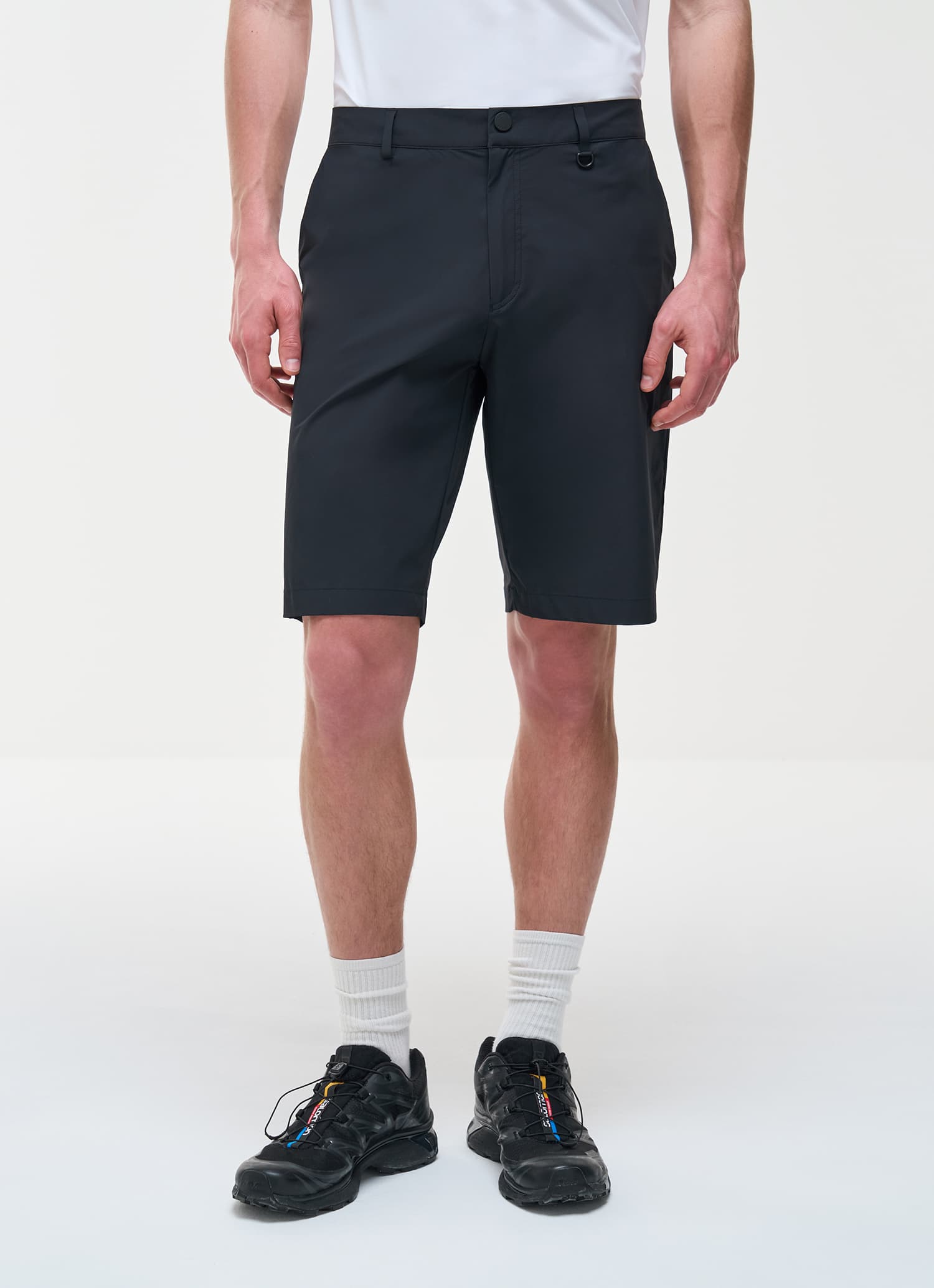 Colmar, Bermuda In Tessuto Bielastico, Colore: Nero, Taglia: 52