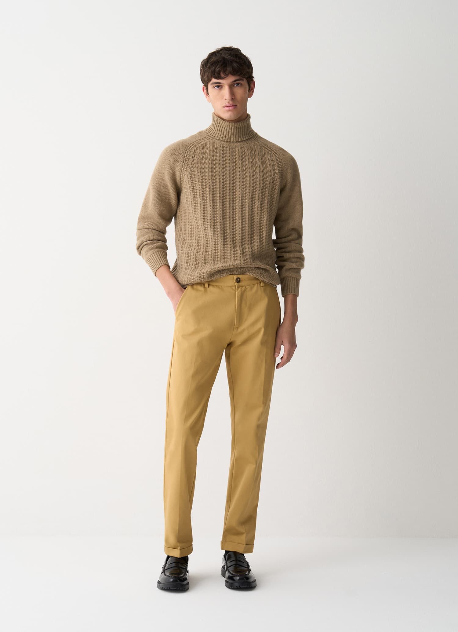 Colmar, Chinohose Aus Baumwolle, Farbe: Orange Camelot, Größe: 56