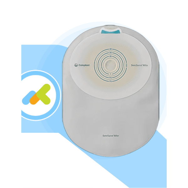 Coloplast - Sensura Mio Mini|sacca Monopezzo Chiusa Ispezionabile Con Apertura | Per Colostomia | 30 Pezzi Cf Rit. 15-45