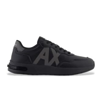 A|X Armani Exchange per uomo. XM001683AF17360FC074 Trasforma le sneakers nere (45), Nero, Basso, Stringhe, Casual