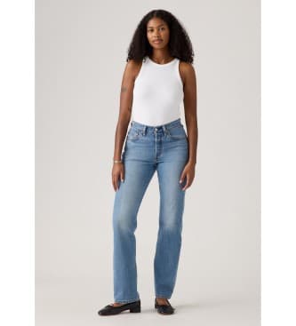 Levi's per donna. 0036A-0002 Jeans 501 Curve blu (30/30), Casual, Cotone, Denim