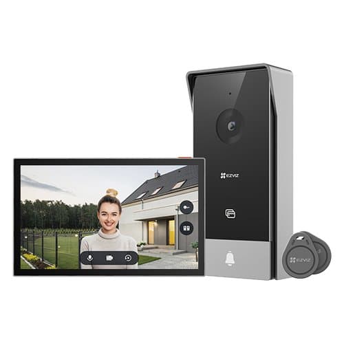EZVIZ HP5 sistema per video-citofono 17,8 cm (7") Nero, Argento