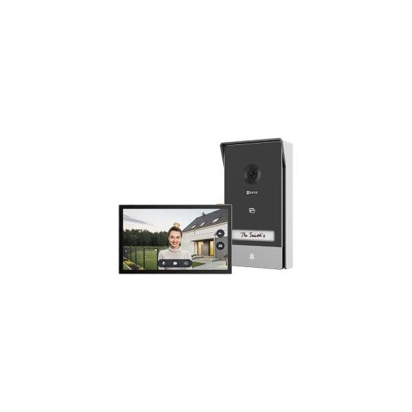 EZVIZ HP7 sistema per video-citofono 17,8 cm (7") Nero, Argento