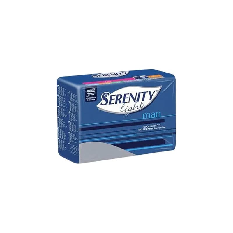 Serenity Man - 15 Assorbenti Per Incontinenza Maschile leggera