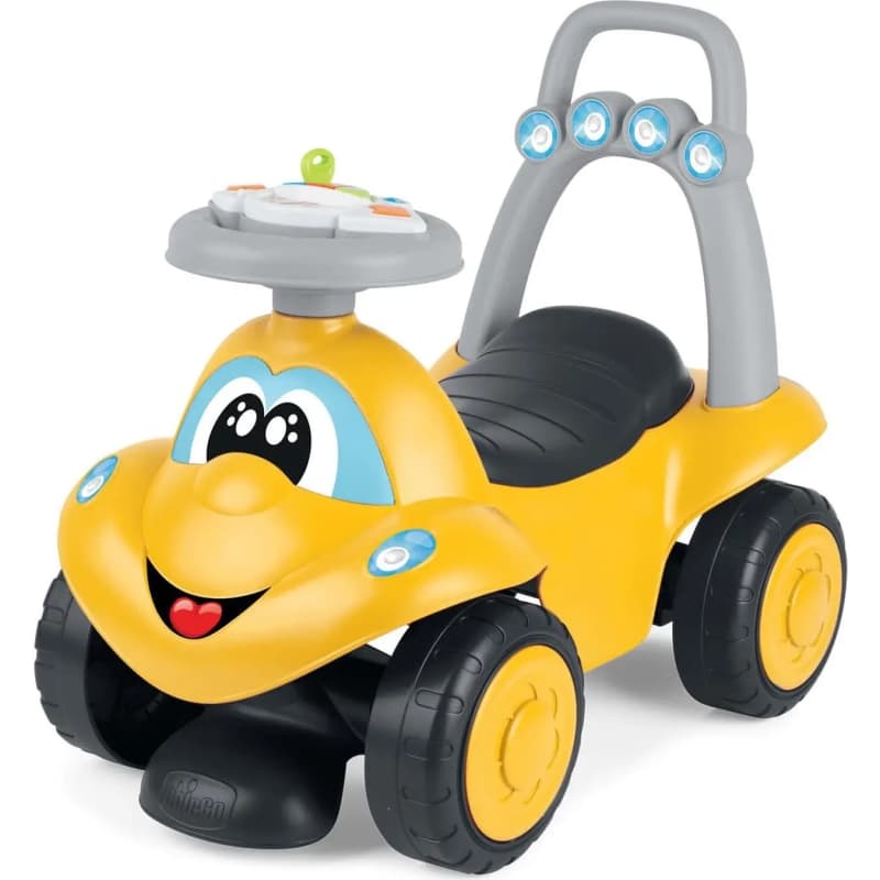 Chicco Billy Walk&Ride - Cavalcabile E Primi Passi 2In1 - Giallo
