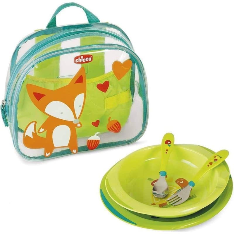 Chicco First Backpack - zainetto con set pappa