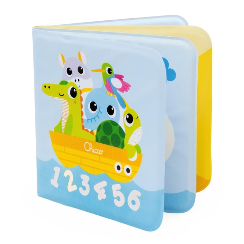 Chicco 123 Libro Bagno - Gioco per il Bagnetto 6M+