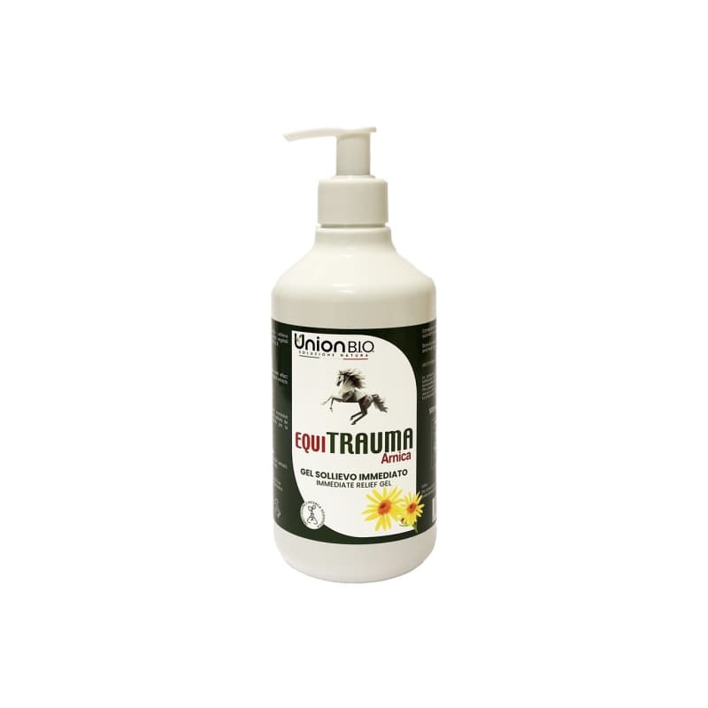 UNION BIO Equitrauma - Gel Sollievo Immediato Defaticante Muscolare Articolare per Edemi Ematomi 1 l