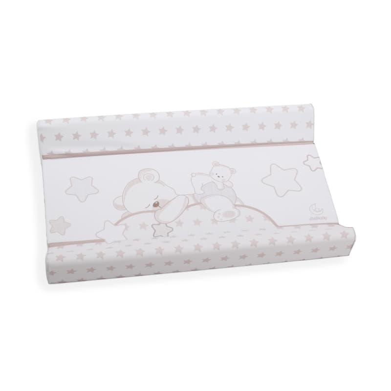 ITALBABY Fasciatoio Sogni d'Oro in Pvc - Beige con Tasca Integrata 81 x 49 x 10 cm