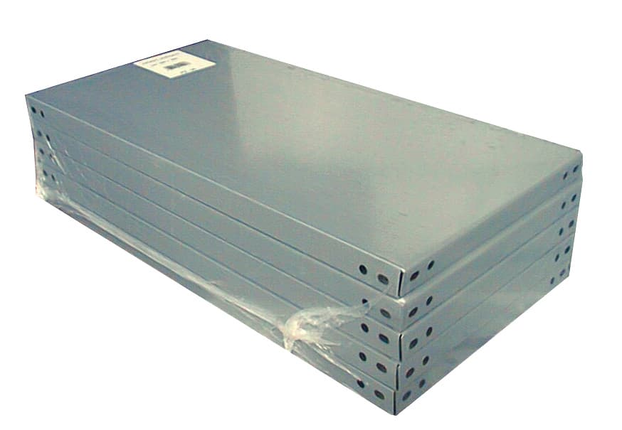 Prometal Ripiano Per Scaffali Cm. 80x50 Doppio Rinforzo -