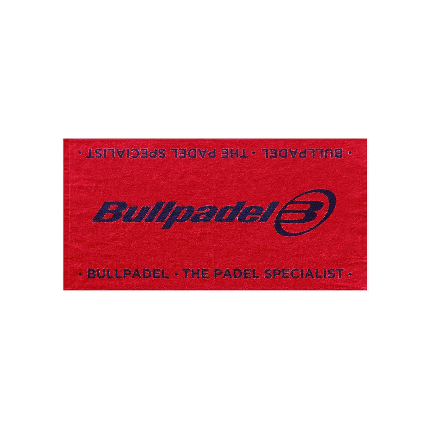 Asciugamano Bullpadel100x50 Rosso Bptowel26