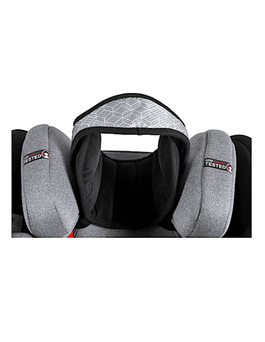 Cangaroo cuscino ergonomico per la testa shelter black - supporto protettivo per bambini