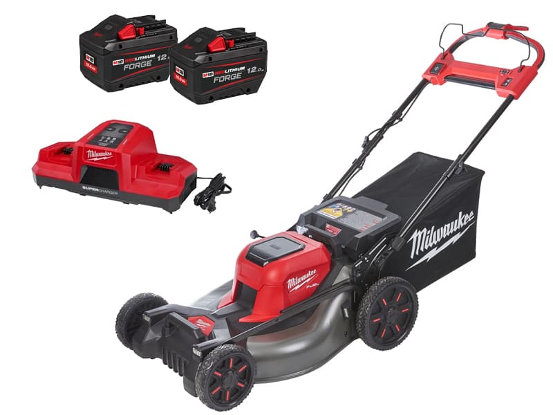 Tosaerba semovente a doppia batteria Milwaukee M18 Fuel F2LM53 taglio 53cm in Kit