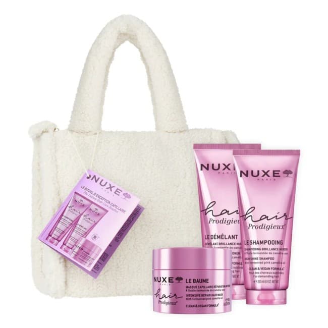 Nuxe - Nuxe Cofanetto Natale Hair Prodigieux 1 Hair Prod Balsamo 200 Ml + 1 Hair Prod Shampoo 200 Ml + 1 Maschera 200 Ml